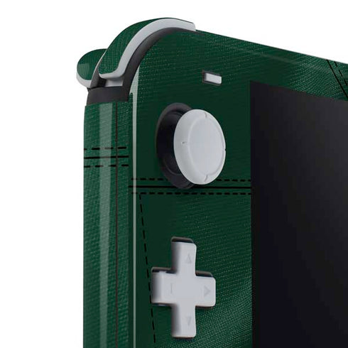University of Miami Green Jersey Nintendo Switch Lite Skin